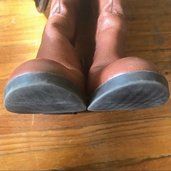 SOLD - RALPH LAUREN Tall Leather Boots - Picture 9 of 16